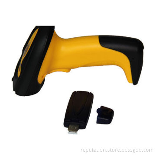 433MHz Wireless Laser Barcode Scanner, CIS USB/RS232/Sony's PS2 with 20mA Current